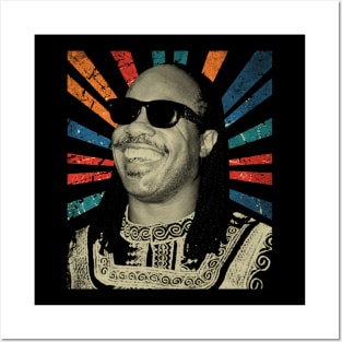 sketc vintage Stevie Wonder #3 Posters and Art